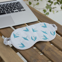 Handmade Diy Embroidered self-embroidered Mouth Delight Beauty Plant Suzulan Flowers Shading Blindfold Material Bag Birthday Present