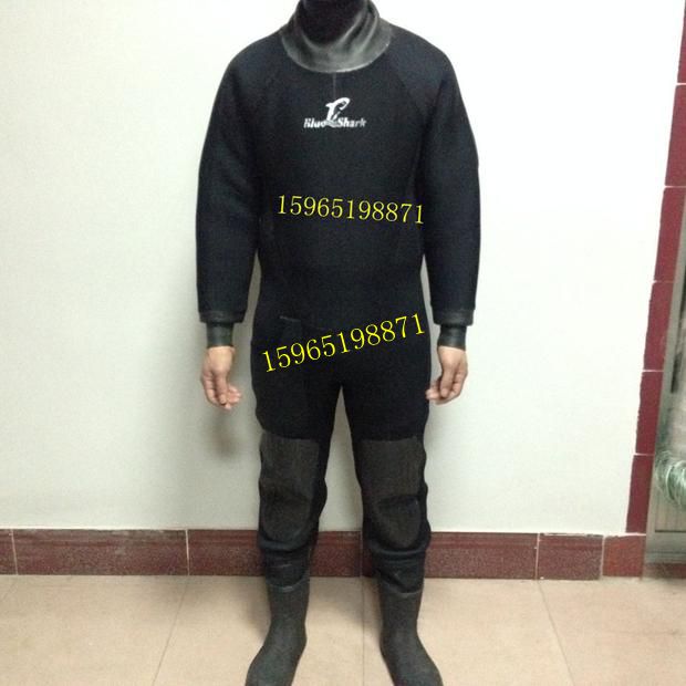 干式潜水衣全面罩套装 全干式潜水服工程潜水套装专业