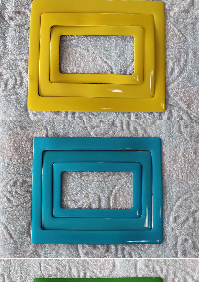 磁性相框 白板相框 创意照片墙 冰箱贴照片墙贴(不可贴墙)