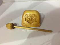 (Zen Art) Buddhist 10mm log wood fish Buddhism natural wood fish