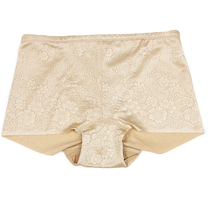 Low-waisted buttocks underpants womens unscented flat corner shaping hips tight body shorts boxer pants