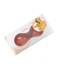 Invisible silicone bra Poly Woo Small Breast Bra Meme Back Without Shoulder Strap Wedding lingerie Dress Swimming Cream