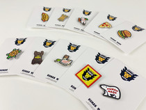 New Products Humanmade Duck Hamburg Badge of the season daily tip needle personality decoration package accessories