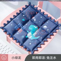 The car of the seat cushion soft waterproof automotive cushion pi dian vehicle chair ice crystals bing liang zhen bag large