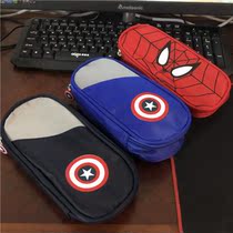 A small amount of clearance foreign trade childrens learning pencil bag simple cartoon multi-picture multi-color