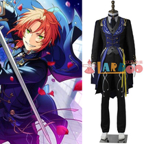 Idol dream Festival memories * Black and white checkmate Yue Yong Lei cos full cosplay costume