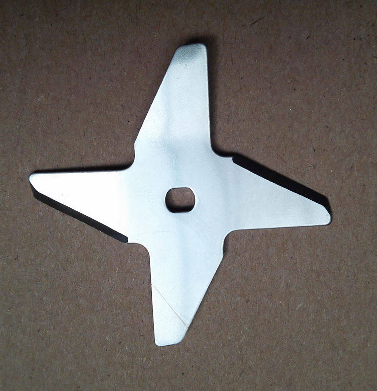 买2送1九阳半球美的豆浆机配件十字型搅拌四叶通用不锈钢刀片