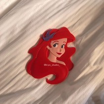 3 pieces ▲ Korean daiso Mermaid Alice Mirror Rapunzel Holding Mirror