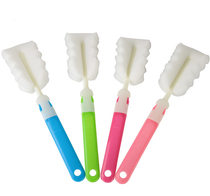 Straw cup Sponge brush Long handle cup brush Bottle thermos cup brush decontamination Thermos cup bottle brush Clean cup brush