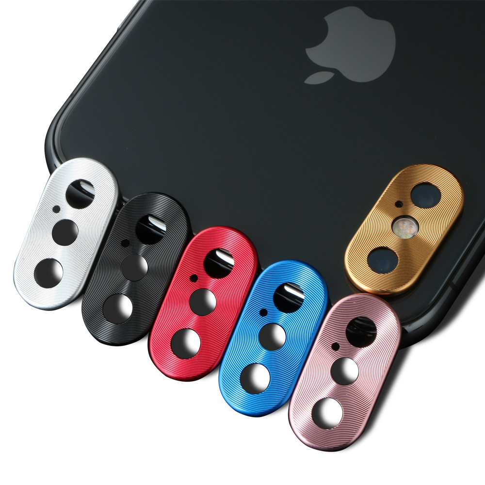 苹果x后摄像头保护圈iphone x镜头圈金属配件10手机镜头保护盖圈