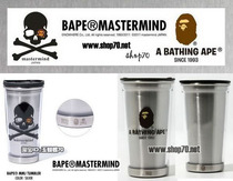 mastermind japan bape cooperation edition double-layer steel cup mmj water cup handy cup Starbucks
