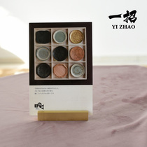 Brass tag holder business card holder desktop card message note clip price card photo holder display base