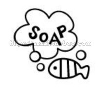 Professional custom soap stamp soap stamp handmade soap stamp cartoon fish