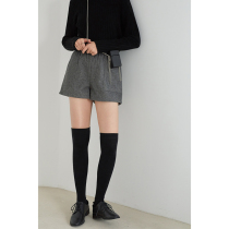  MISAZ X 12 12 - Elastic waist woolen shorts Winter boots