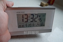 Japanese ADESSO plug-in always bright radio alarm clock China time