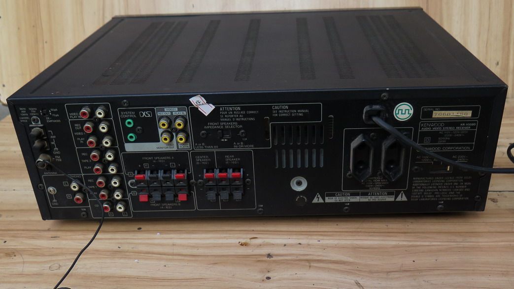 日本进口原装kenwood建伍kr-v5580功放