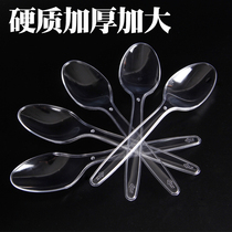 Disposable spoon plastic spoon of chip spoon wholesale ice cream large spoon of ice cream