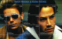 Spot Reeve Phoenix River Phoenix Kinu Reeves Memorial Version Stamp