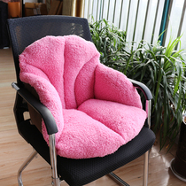 Plush cushion cushion thickened office hip waist cushion Winter tatami cushion Student warm cushion