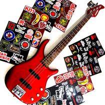 Guitar stickers bass tide stickers fashion personality electric guitar stickers instrument stickers luggage stickers guitar stickers