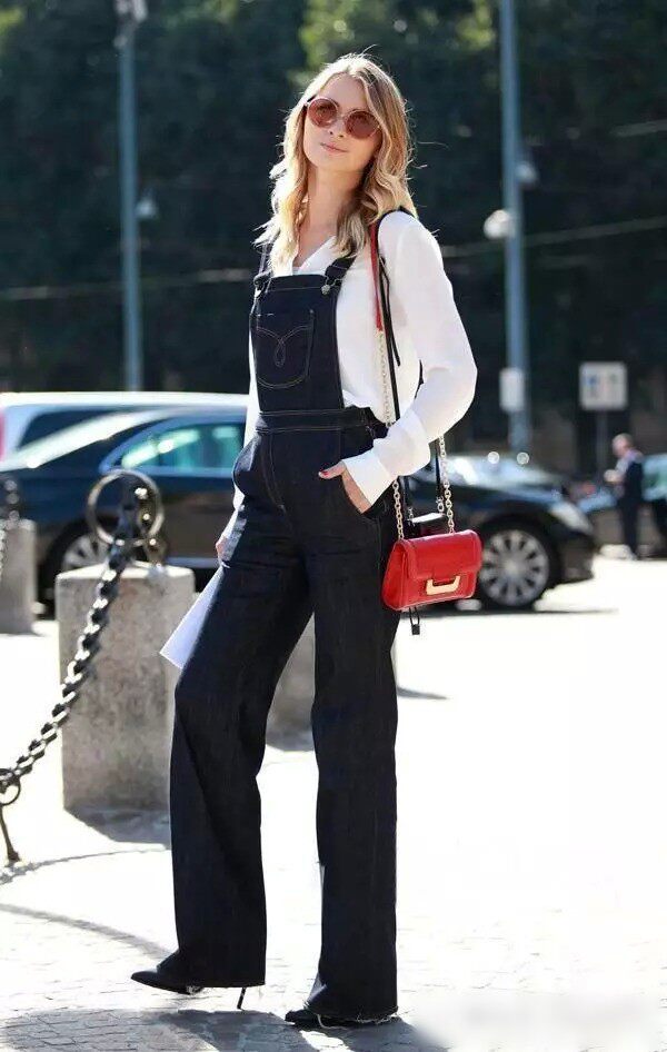 减龄神器,这个春天一起穿背带裤踏青去