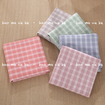 Woven unique and old coarse cloth bed sheet pillowcase with multiple pieces set to be thick and solid with single double