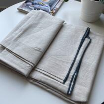 A bit hard linen sheets Bed cover linen primary color Defective models Clearance regardless of cost