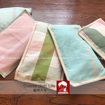 Old Coarse Cloth Thickened All Season Blanket Fabric Pillow Baby Baby Small Children Buckwheat Hull Fill Breathable sweat