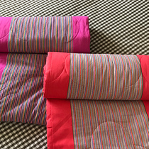 New stripe traditional old cheesecloth cotton summer cool thin quilted air conditioning quilt can be washed single double