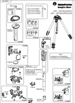 Manfrotto MT190XCPRO3 MT190XCPRO4 Tripod Accessories