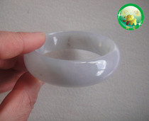 Tengchong Yuxin brand A goods jade bracelet fashion natural ice glutinous violet jade wide version bracelet female