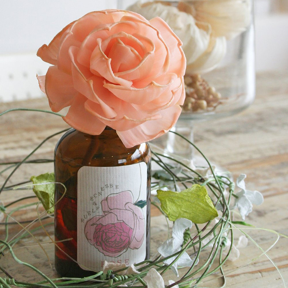 现货 日本原装香薰 art lab花朵香薰 室内车载香薰 花朵挥发香氛