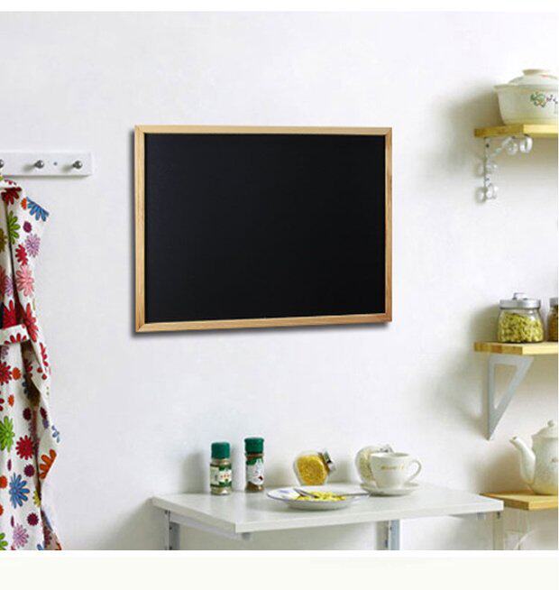 brandland挂式黑板4560店铺留言板实木质学校教室广告板创意新品_7折