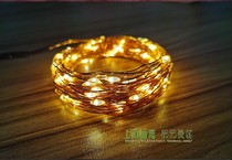 Christmas copper wire lamp usb light 5 m long 50 lamp head light strip