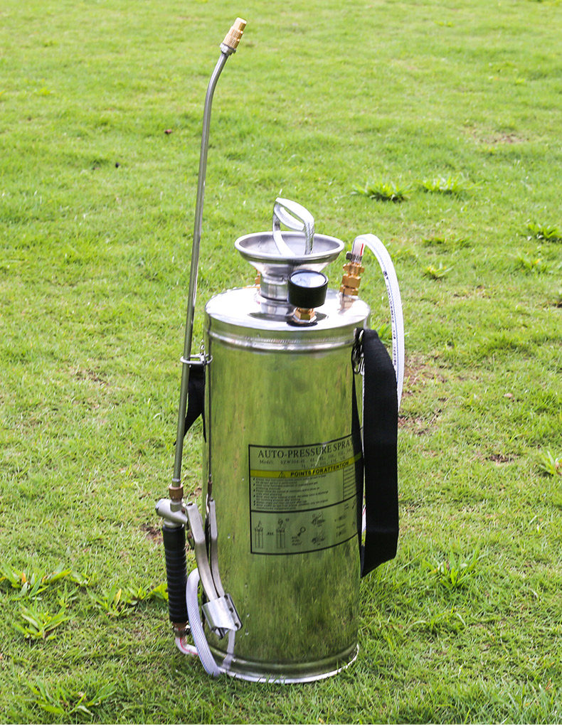 进口不锈钢喷壶气压式喷雾器喷柴油高温汽油喷油壶消毒高压喷雾瓶