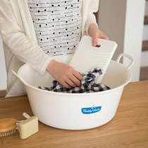 (YU order) FREDDY LECK Nordic White simple face bath Foot wash TUB Wash TUB