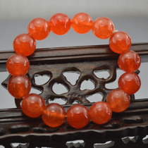 Xinjiang Hetian jade gold silk jade chicken blood jade Gobi jade bracelet men and women Hetian Jade gold silk jade bracelet