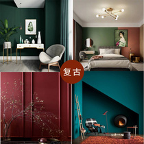 Latex paint color home vintage green coral self-brushing water effect Picture Color Environmental protection indoor wall paint paint