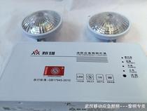 Xinxiong national standard LED rechargeable multi-function fire emergency exit wall-mounted double-head lamp YA-ZFZD-E5W-A01