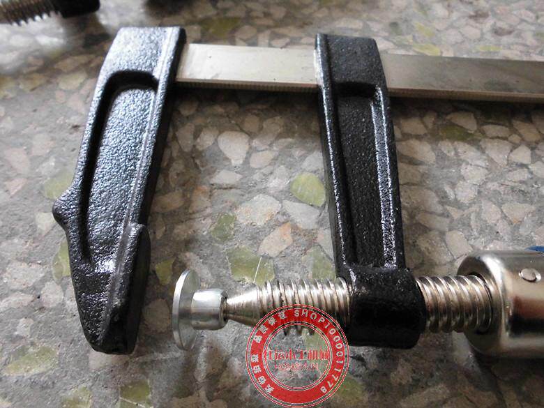 得力重型f夹 f架 模具夹 紧固夹快速 f型木工拼板夹具 固定工具