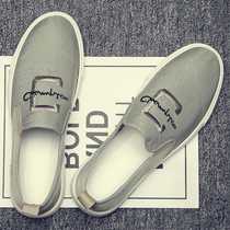 Bean Bean Shoes 2021 New Mens Cloth Shoes Summer Fashion Trends Casual Sloth Ice Silk Cloth A Foot Pedal Lefu Shoes