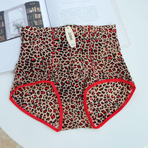 Three loaded groves hip and hip BAO WEN ice silk medium-high waist underpants big code triangle No-mark lady Sexy