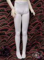  4 3 points 17 uncle BJD SD baby with white pantyhose(leggings)to prevent dyeing color shift