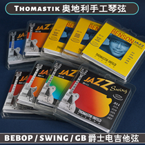 Thomastik TI Swing BeBop GB Austria Jazz Round Flat Roll Jazz Electric Guitar Strings