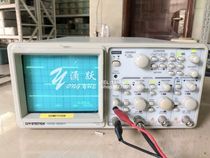 Used analog oscilloscope 50m double trace double pass with frequency direct reading original Taiwan solid latitude GOS-6051
