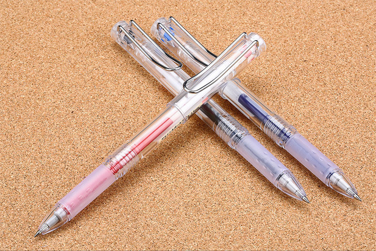 新品日本水笔 narita成田中性笔 钢丝165中性笔黑蓝红0.