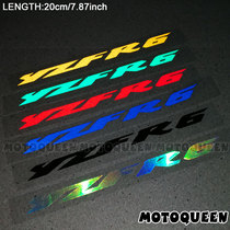 Applicable Yamaha YZF R6 motorcycle decoration decal Shell car stickers reflective stickers paper stickers version flower waterproof