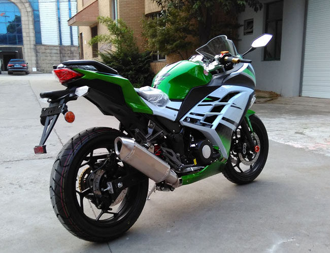 战隼川崎小忍者350双缸水冷摩托车跑车公路赛跑车手续全可上牌