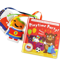 Childlike Mengmeng Family English dressup Farm animal matching card Cardboard book Childrens morning matching card