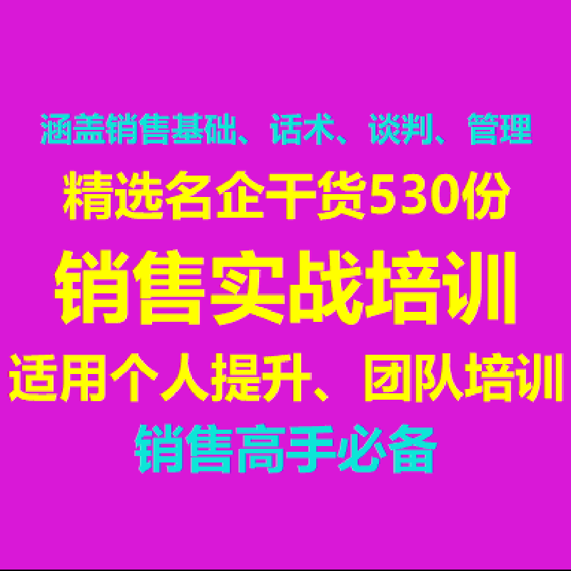 Well-known Enterprise Sales Management Training Course PPT Real Battle Content Sales Speech Communication Negotiation Skills Strategy